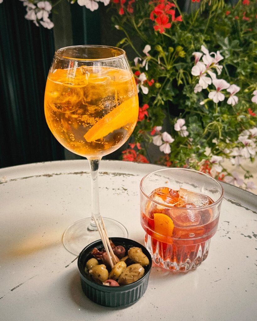 Spritz cocktails